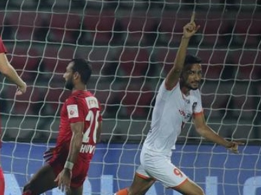 ISL 2019-20: Manvir Singh's last-minute goal helps FC Goa salvage point against NorthEast United FC ISL 2019-20: Manvir Singh's last-minute goal helps FC Goa salvage point against NorthEast United FC