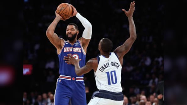 NBA: Marcus Morris sinks clutch three-pointer to power Knicks to victory; Heat hold on against Cavaliers