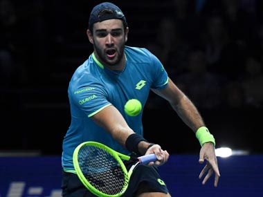 ATP Finals 2019: Matteo Berretini beats Dominic Thiem in straight sets to end campaign with consolation win ATP Finals 2019: Matteo Berretini beats Dominic Thiem in straight sets to end campaign with consolation win