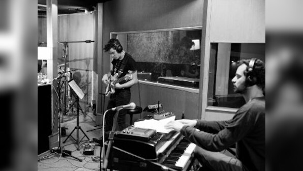 At Music Mulakatein's first artist residency, The Dharavi Dream Project to collaborate with Alexandre Herer's experimental jazz trio