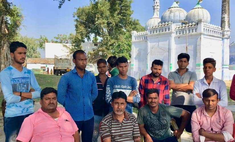 Muslims sit in Syed bada in Lucknow. Firstpost/ Akash Bisht