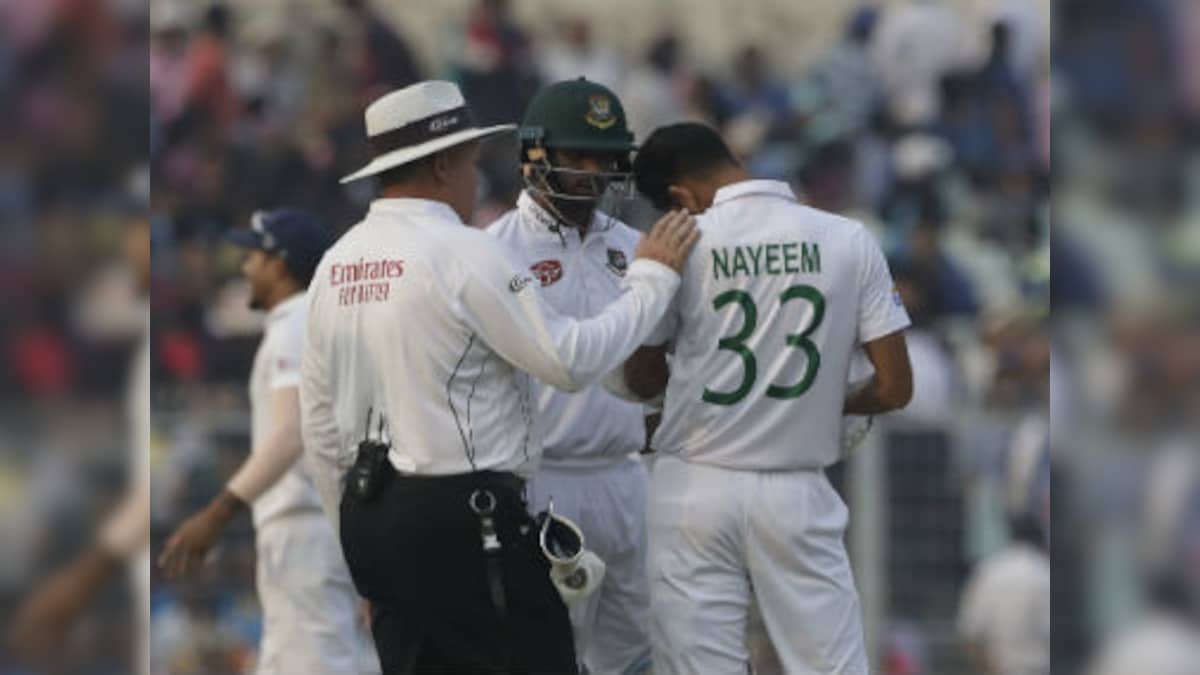 Bangladesh first to field two concussion substitutes after Liton Das, Nayeem Hasan get hit by Mohammed Shami bouncers in pink-ball Test