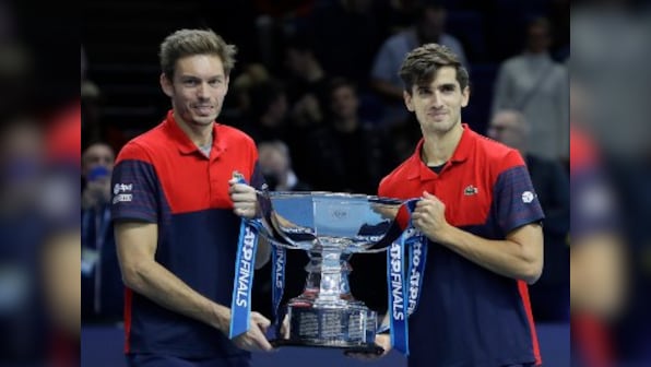 ATP Finals 2019: Pierre-Hugues Herbert and Nicolas Mahut clinch doubles crown after last year's heartbreak