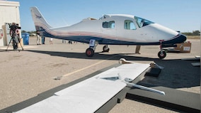 NASA displays its experimental all-electric X-57 Maxwell aircraft for the first time