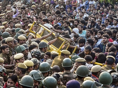 JNU students’ union calls for boycott of semester registration process as new hostel manual with hiked room rent comes into effect JNU students’ union calls for boycott of semester registration process as new hostel manual with hiked room rent comes into effect