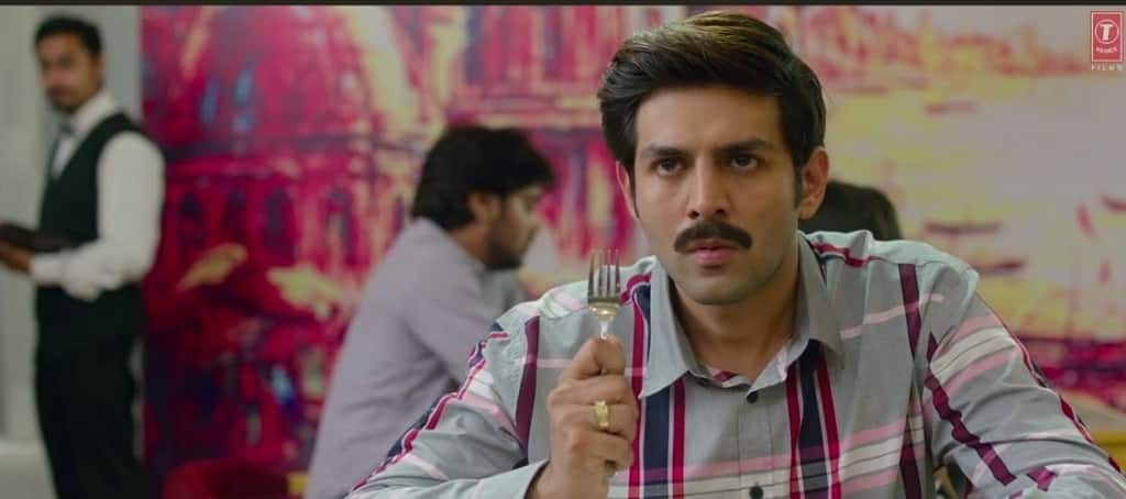 Kartik Aaryan in a still from the trailer | Twitter