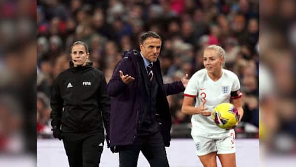 Coach Phil Neville says England women football team's form is 'unacceptable' after narrow loss to Germany