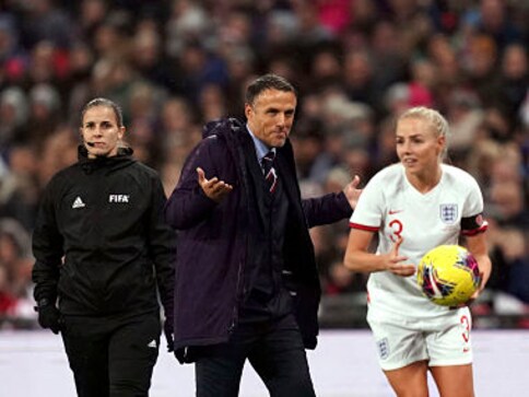 Coach Phil Neville says England women football team's form is 'unacceptable' after narrow loss to Germany Coach Phil Neville says England women football team's form is 'unacceptable' after narrow loss to Germany