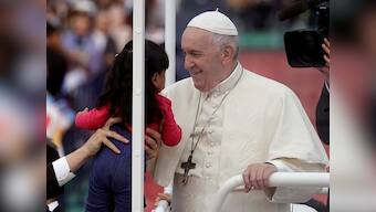 Pope Francis, at Nagasaki address, says nuclear weapons not the answer for security, peace and stability