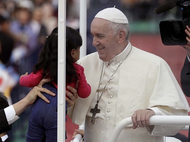Pope Francis, at Nagasaki address, says nuclear weapons not the answer for security, peace and stability Pope Francis, at Nagasaki address, says nuclear weapons not the answer for security, peace and stability