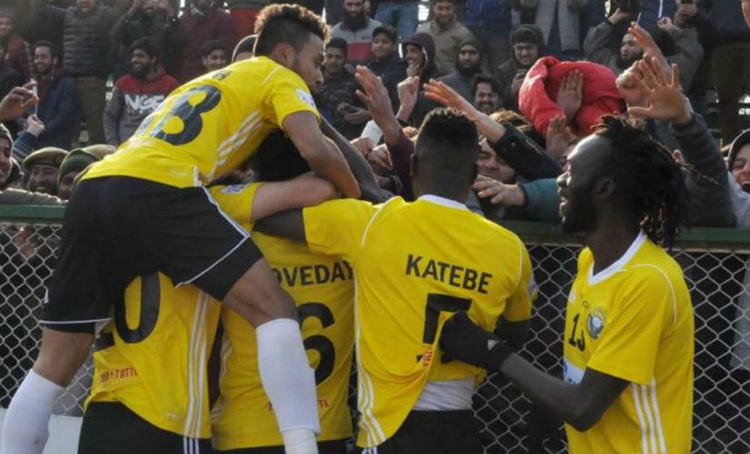 Real Kashmir would like to work on their offensive skills this season. File