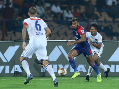 ISL 2019-20: Bengaluru FC midfielder Raphael Augusto takes to Twitter to address Chennaiyin FC fans' controversial banner ISL 2019-20: Bengaluru FC midfielder Raphael Augusto takes to Twitter to address Chennaiyin FC fans' controversial banner