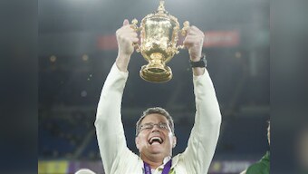 Rugby World Cup 2019: South Africa coach Rassie Erasmus says pep talk on hardships back home inspired squad to third world title