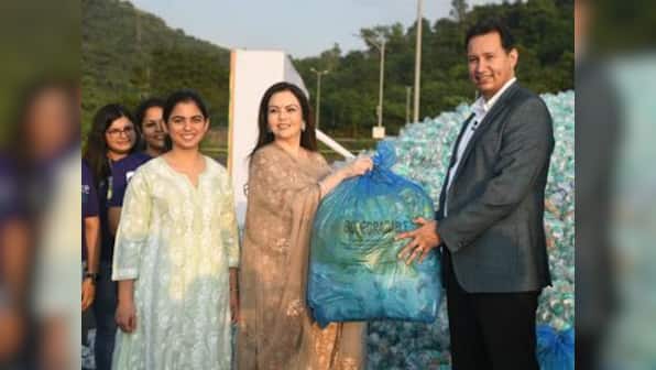 Reliance Foundation collects record 78 tonnes of waste plastic bottles for recycling; to be made into value-added fibres