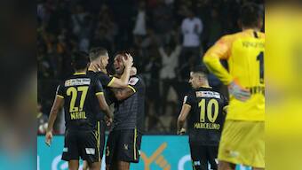 ISL 2019-20: Robin Singh's late equaliser negates Sunil Chhetri's early strike as Hyderabad FC hold Bengaluru FC to 1-1 draw