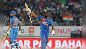 Rohit Sharma caps off 100th T20I with roaring display as India clinch series-levelling win over Bangladesh in Rajkot