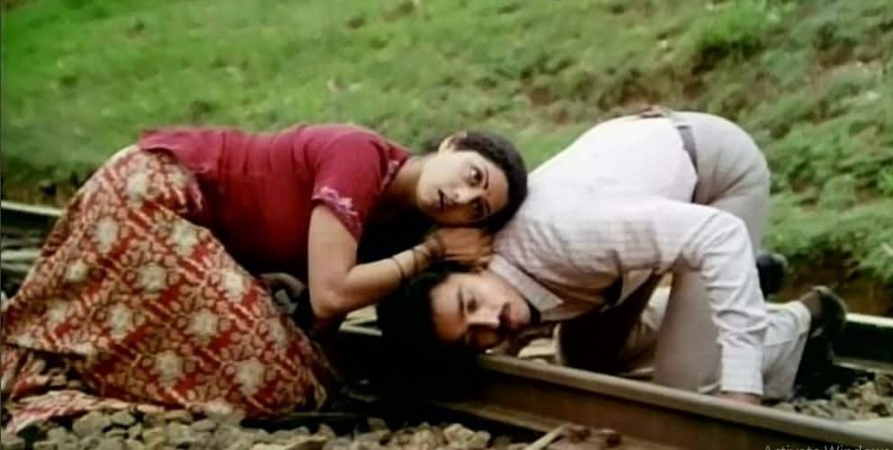 Sridevi, Kamal Hassan in a still from the film | Twitter