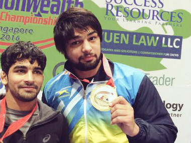 Wrestlers Sumit, Satyawart Kadiyan, Ravinder confirm South Asian Games berths with gold in senior national championships Wrestlers Sumit, Satyawart Kadiyan, Ravinder confirm South Asian Games berths with gold in senior national championships
