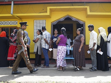 Sri Lanka presidential election sees 80 percent turnout amid multiple poll violations; convoy of Muslim voters in northwest attacked Sri Lanka presidential election sees 80 percent turnout amid multiple poll violations; convoy of Muslim voters in northwest attacked