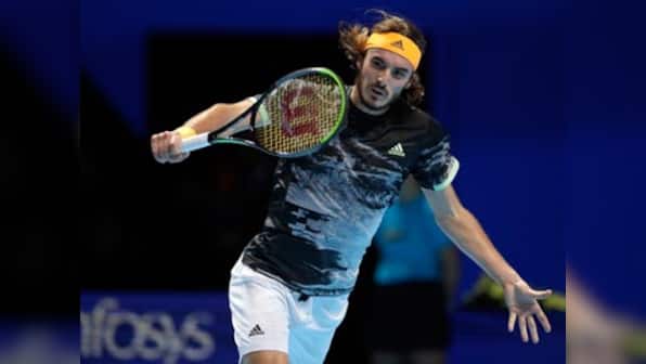 ATP Finals 2019: Stefanos Tsitsipas begins campaign by claiming first-ever victory over Daniil Medvedev