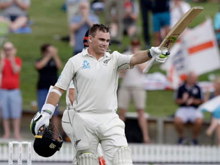 New Zealand vs England: Tom Latham's century puts visitors on back foot on rain-shortened opening day of second Test