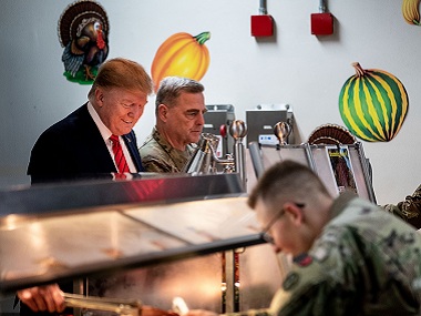 On surprise Afghanistan visit, Donald Trump meets US troops and claims to have reopened talks with Taliban On surprise Afghanistan visit, Donald Trump meets US troops and claims to have reopened talks with Taliban