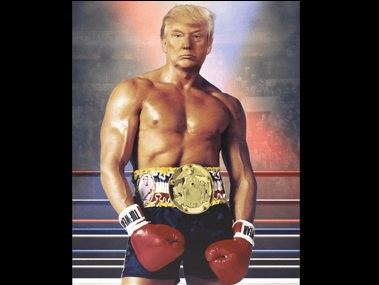 Donald Trump tweets doctored image of himself as Rocky Balboa amid health rumours, lights up social media Donald Trump tweets doctored image of himself as Rocky Balboa amid health rumours, lights up social media