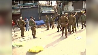 One killed, 35 injured in grenade attack in Srinagar’s Lal Chowk area; second such attack within a week