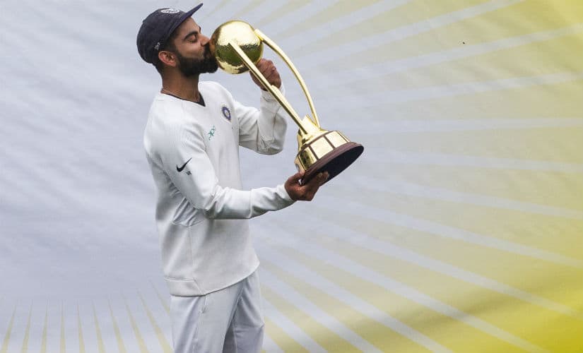 Virat Kohli’s rise as a Test cricketer from the depths of 2014 to the highs of 2018 has been astonishing. Getty Images