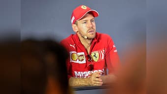 Formula 1 2019: Ferrari's Sebastian Vettel says he is delighted for Lewis Hamilton's title triumph but 'less happy' about his team's season