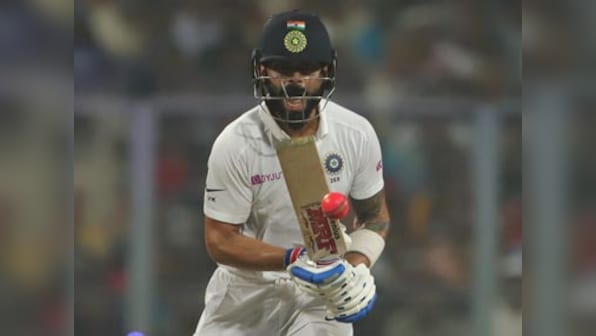 India vs Bangladesh: Ruthless hosts bundle Tigers out for 106 before nosing ahead by 68 runs on opening day of pink-ball Test