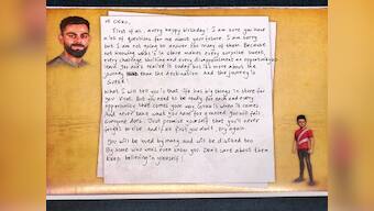 Virat Kohli pens note to 15-year-old self on 31st birthday: 'Follow your heart, chase your dreams'
