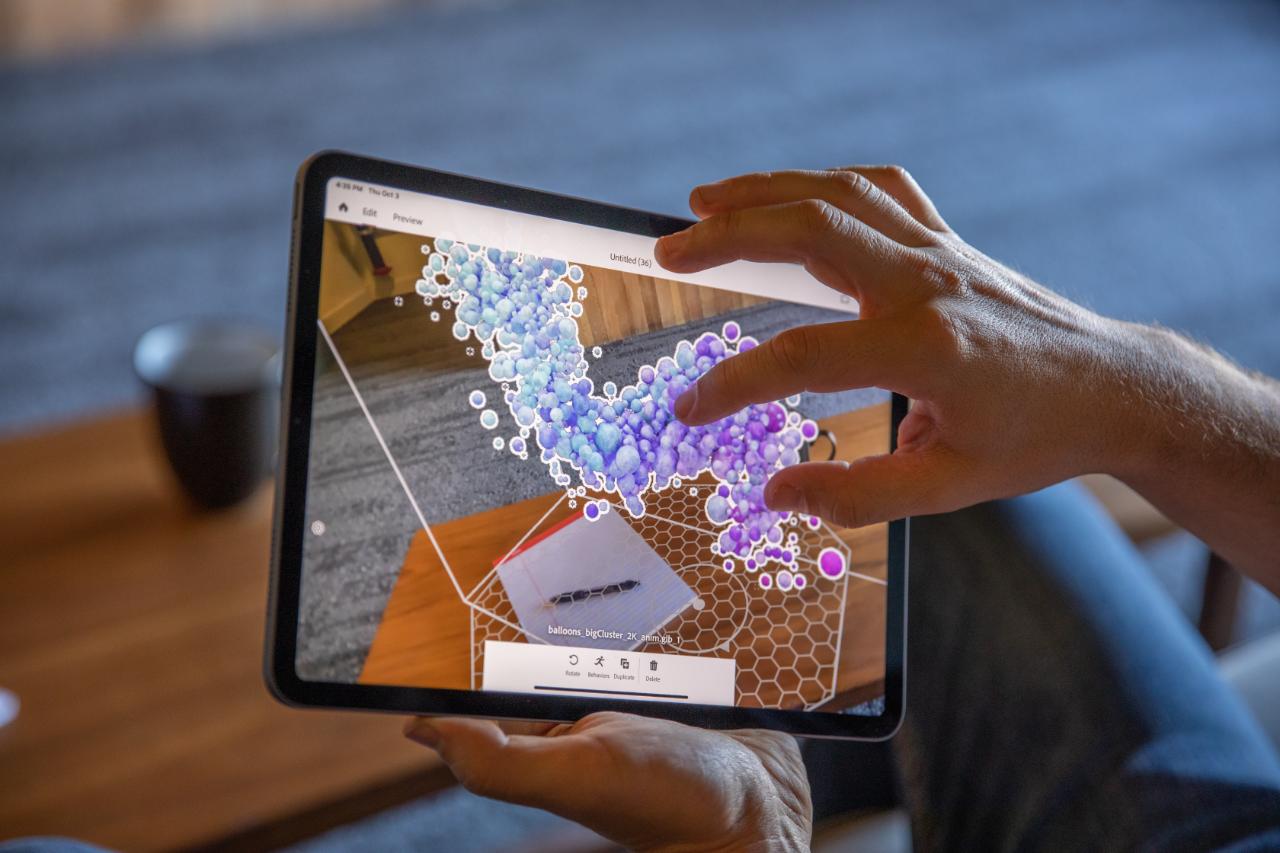 Adobe Aero will allow users to create augmented reality experiences.