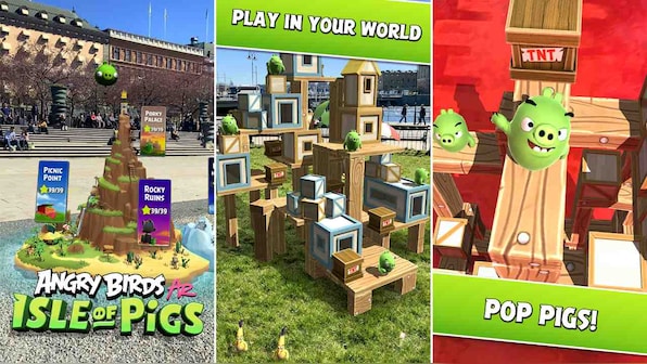 Angry Birds AR: Isle of Pigs augmented reality game finally drops on Android