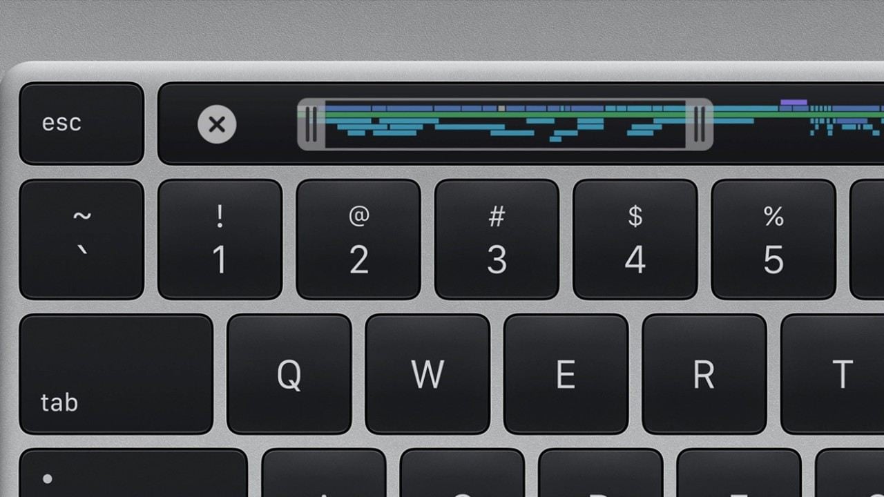 16-inch Apple MacBook Pro has a new Magic Keyboard. Image: Apple