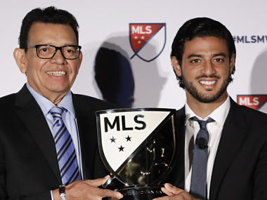 LAFC striker Carlos Vela earns 70 percent of the votes to be named Major League Soccer's MVP after record 34-goal season LAFC striker Carlos Vela earns 70 percent of the votes to be named Major League Soccer's MVP after record 34-goal season