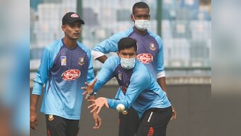 India vs Bangladesh: Civic agencies intensify water sprinkling around Arun Jaitley Stadium to curb pollution ahead of first T20I in Delhi