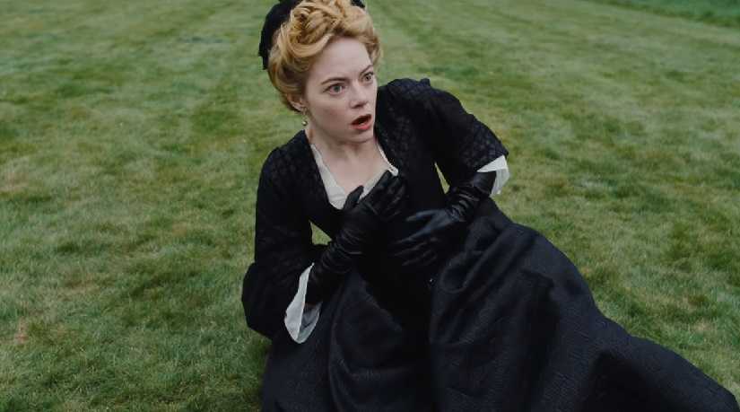 A still from The Favourite. Image from YouTube