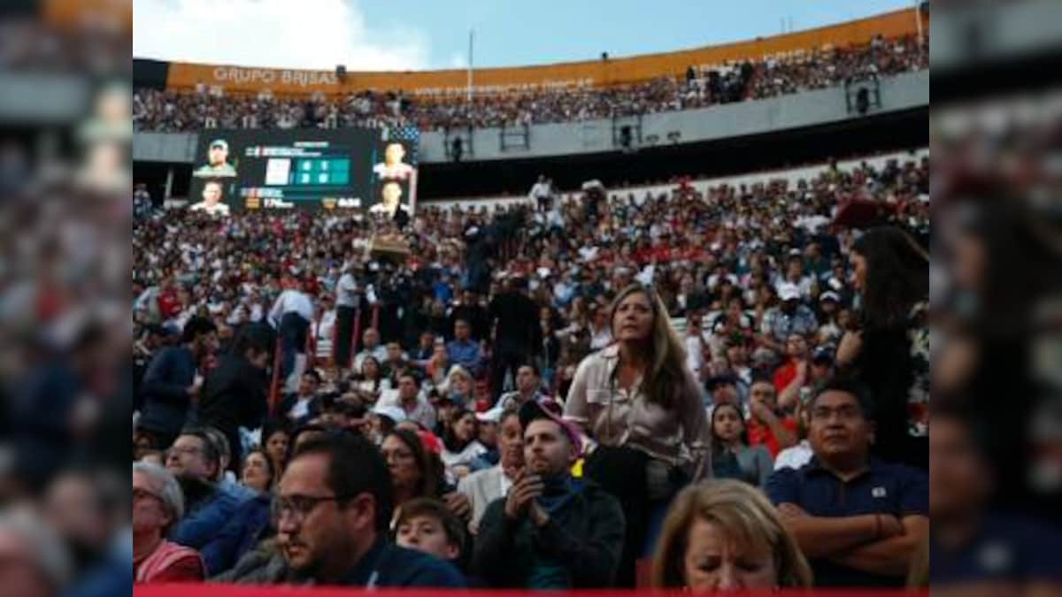 Roger Federer and Alexander Zverev break world attendance record in exhibition match in Mexico City