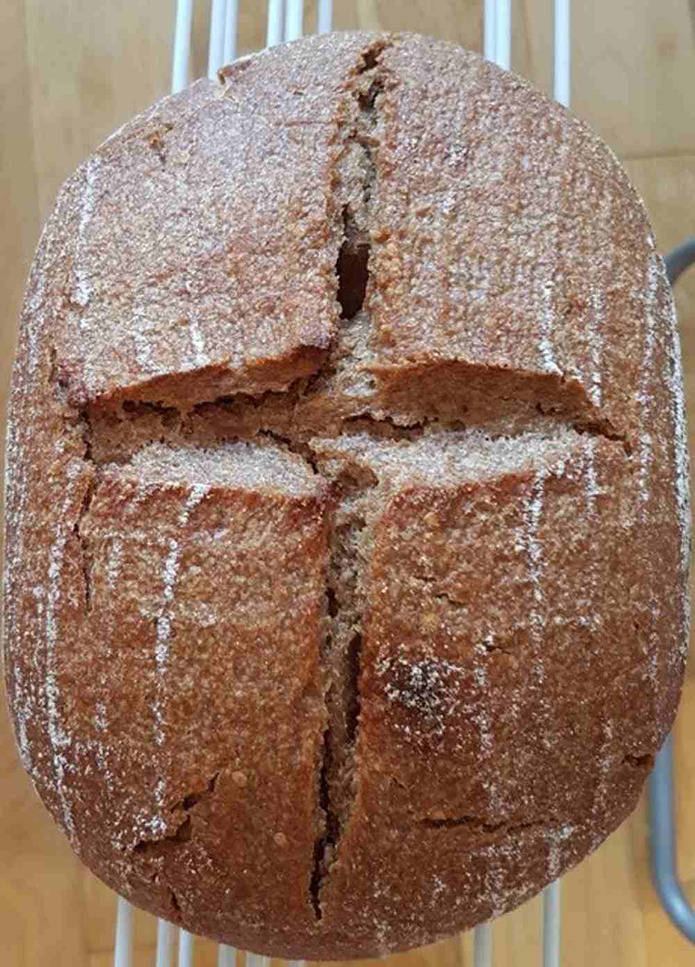 Emmer bread. Image credit: Michael Scott, UCL Genetics Institute, Author provided