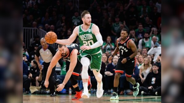 NBA: Boston Celtics' Gordon Hayward to miss six weeks of season with broken left hand; likely to return for Toronto Raptors clash