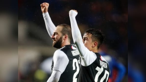 Serie A: Gonzalo Higuain's brace inspires Juventus to comeback victory over Atalanta; Inter Milan keep pace with win
