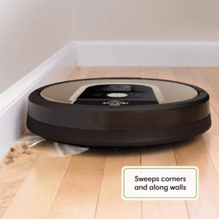 The Roomba's little arm that sweeps up dirt from corners is perhaps its best designed feature.