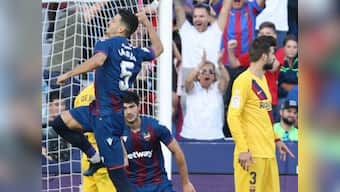 LaLiga: Real and Atletico Madrid fail to capitalise after Barcelona stunned 3-1 by Levante