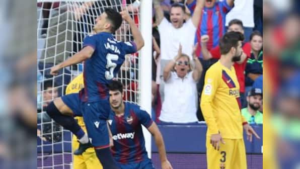LaLiga: Real and Atletico Madrid fail to capitalise after Barcelona stunned 3-1 by Levante