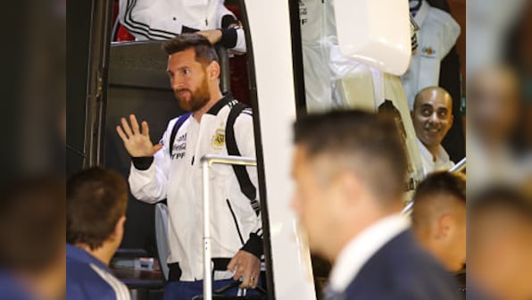Argentina arrive in Israel for Uruguay friendly with Lionel Messi vs Luis Suarez the main attraction