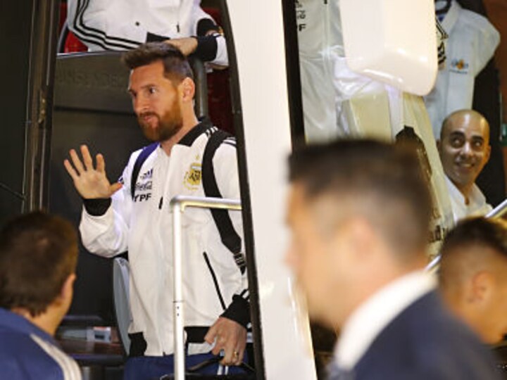 Argentina arrive in Israel for Uruguay friendly with Lionel Messi vs Luis Suarez the main attraction