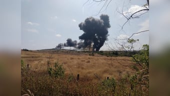 MiG-29K trainer aircraft crashes in South Goa after it took off for training mission; pilots eject safely