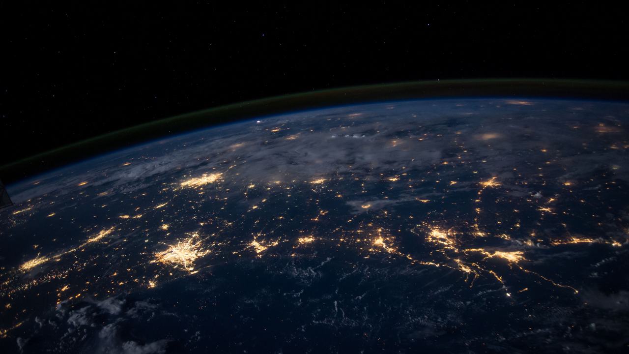 Lights on Earth as viewed from space. Image credit: NASA