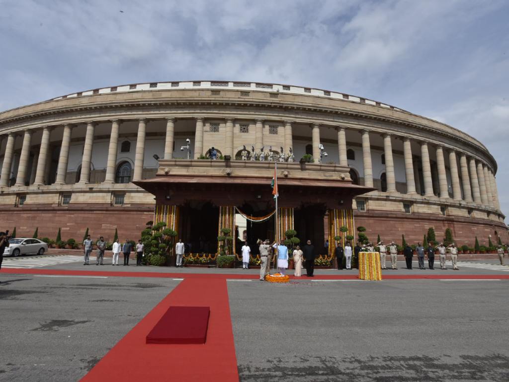 Parliament House, India. Image: Getty